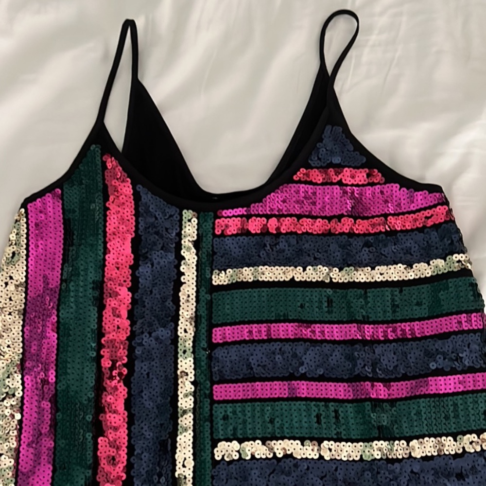 Express sequin tank